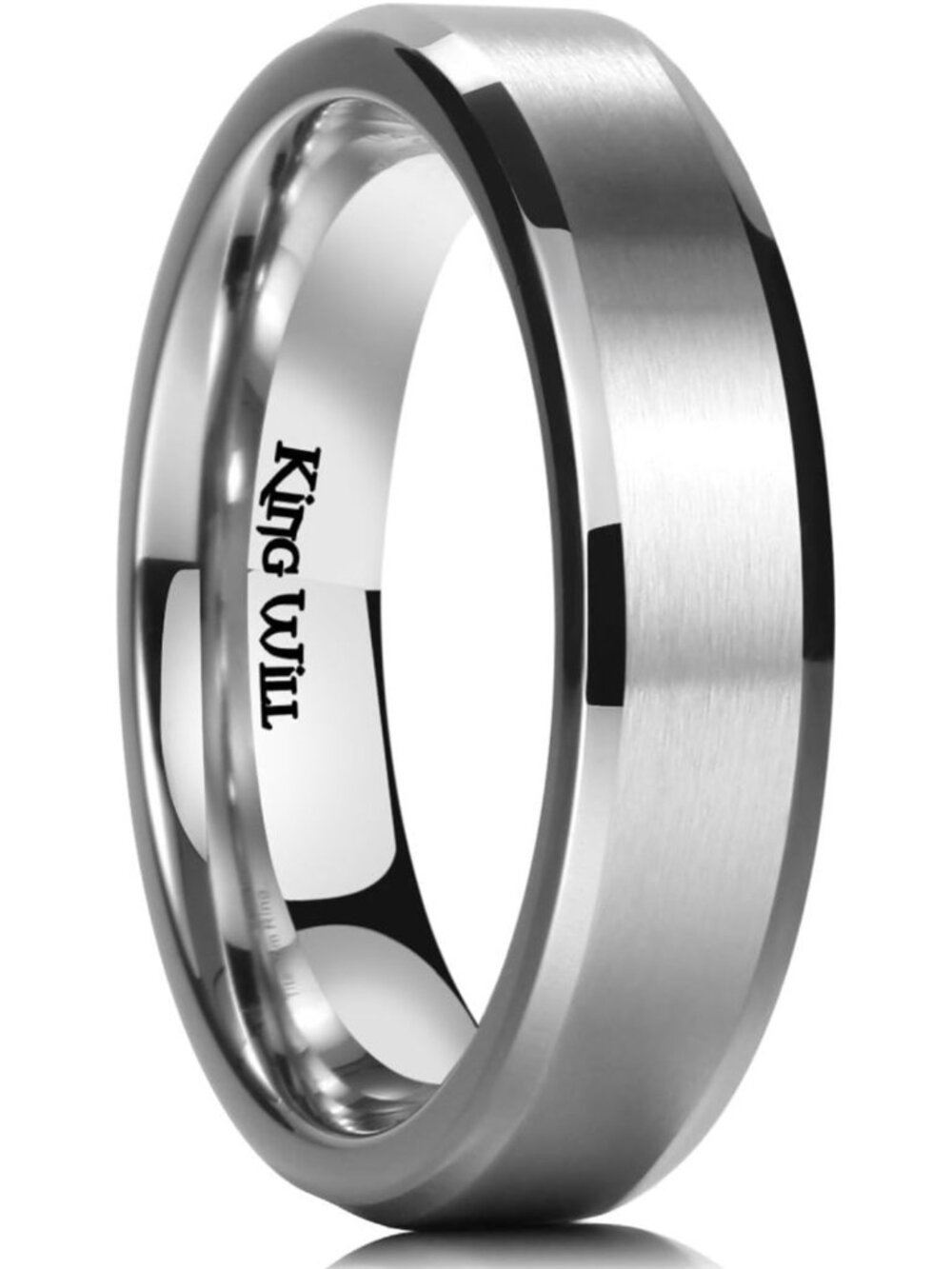 Stylish Titanium Wedding Band for Men & Women - Durable, Lightweight, Modern